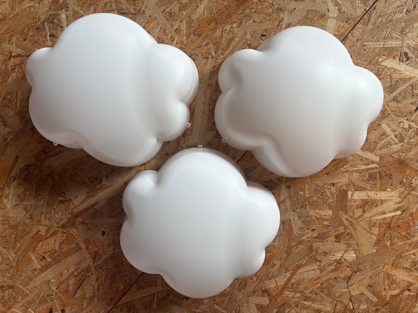 Set van 3 IKEA YLLESTA Nuage wand-/plafondlampen, Ophalen, Zo goed als nieuw, IKEA