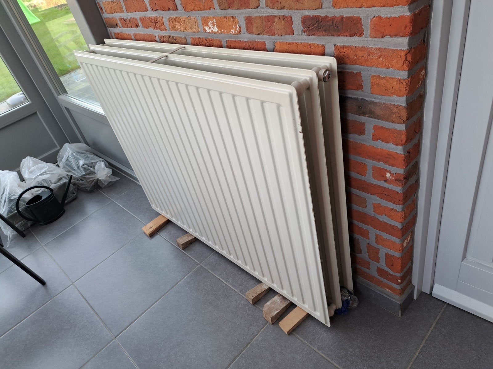 Radiateur à plaques 1200 x 900 x 160 mm T33., 800 watts ou plus, Enlèvement, Utilisé, 80 cm ou plus