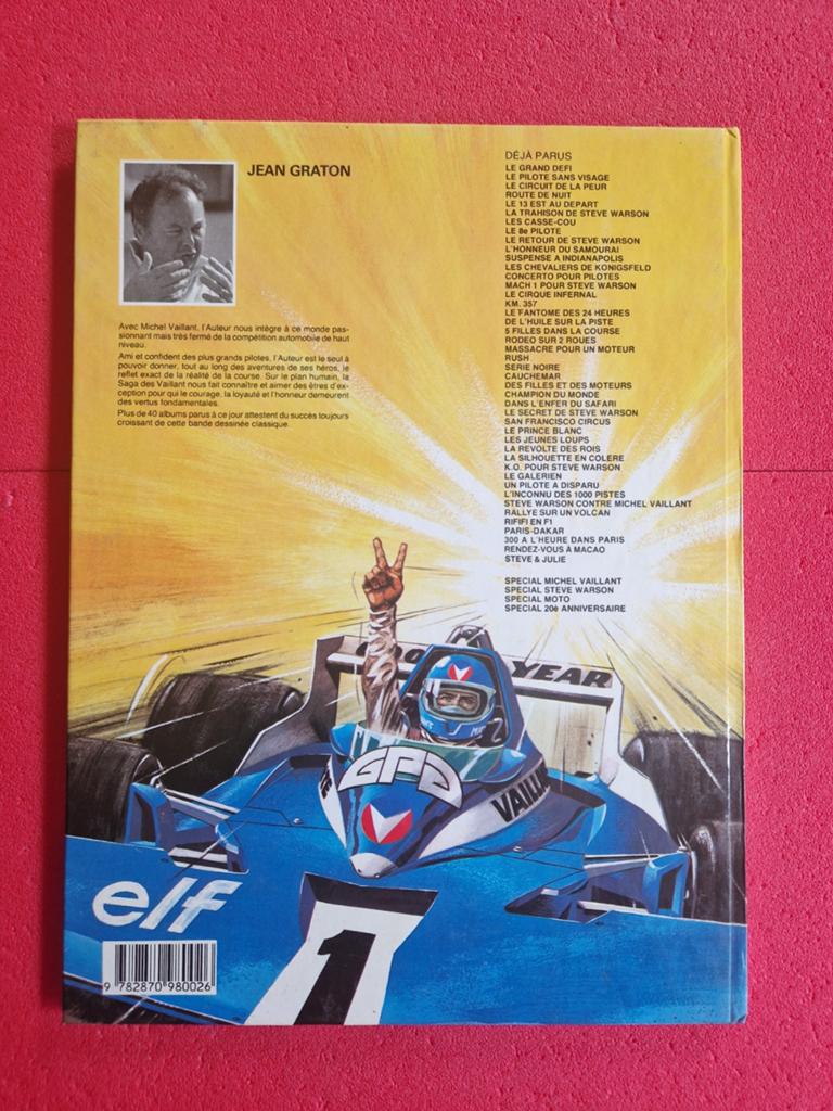 Bd Michel vaillant 44,EO, Livres, Enlèvement ou Envoi