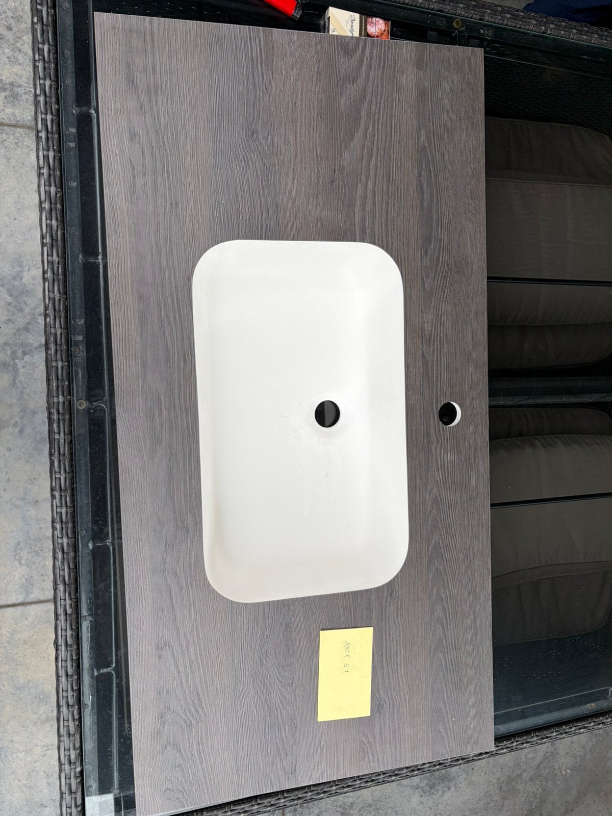 Lavabo’s, Ophalen, Nieuw