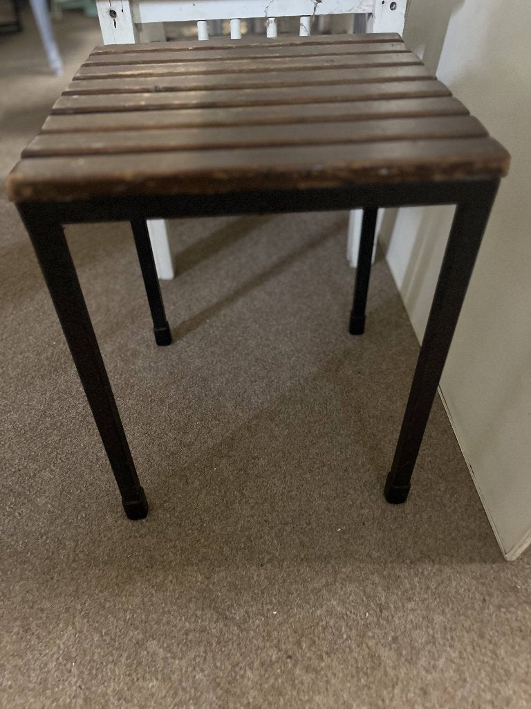 Table d'appoint industrielle, Maison & Meubles, Tables | Tables d'appoint, Utilisé, Carré, 45 à 60 cm, Moins de 55 cm, Enlèvement