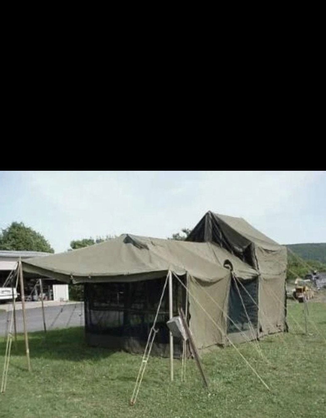 M1948 kitchen tent, Ophalen