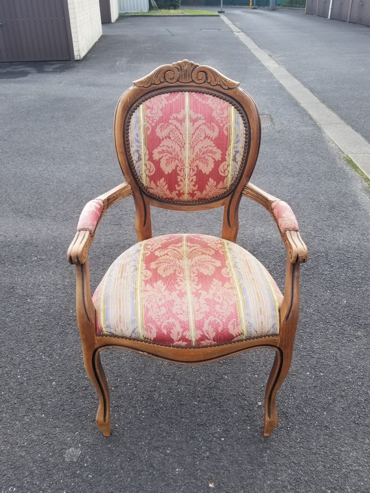 Barok kamer stoel mint staat., Antiek en Kunst, Antiek | Meubels | Stoelen en Sofa's, Ophalen