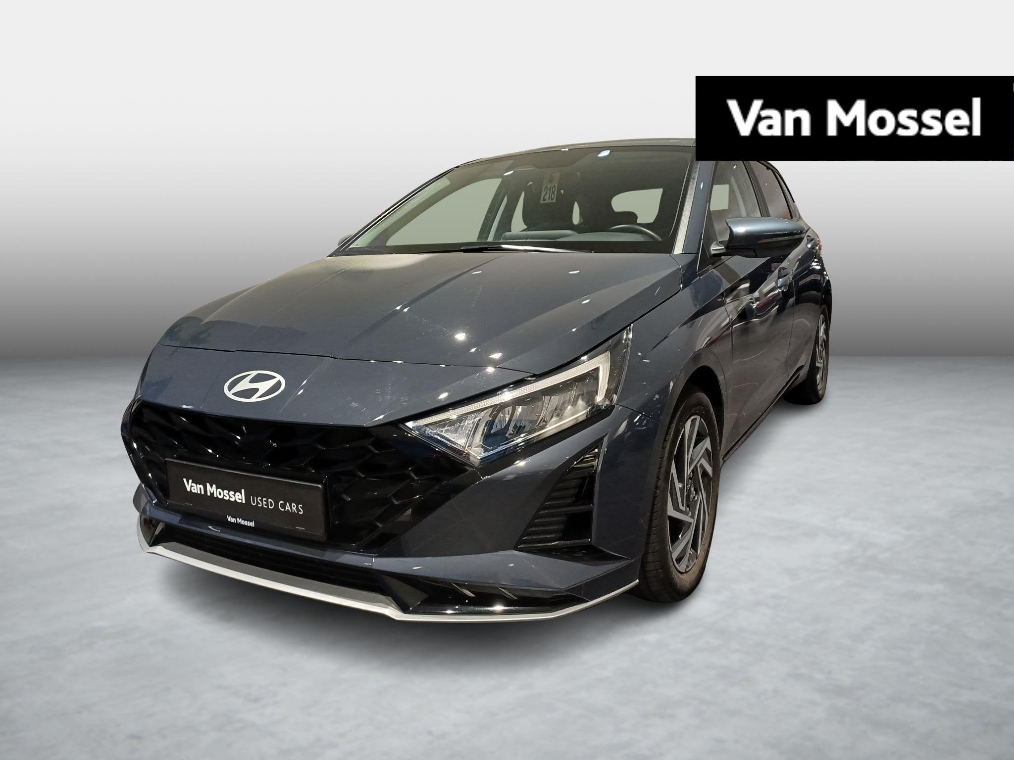 Hyundai i20 1.0 T-GDi 7-DCT 66kW Techno, Auto's, Hyundai, Gebruikt, Blauw, 1110 kg, 5 zetels