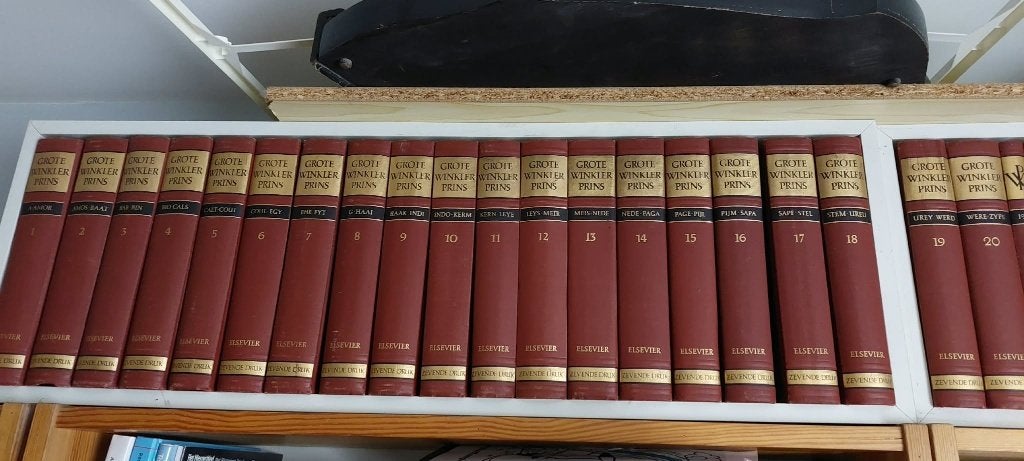 Grote Winkler Prins Encyclopedie 20 delen, Ophalen, Complete serie, Zo goed als nieuw, Algemeen