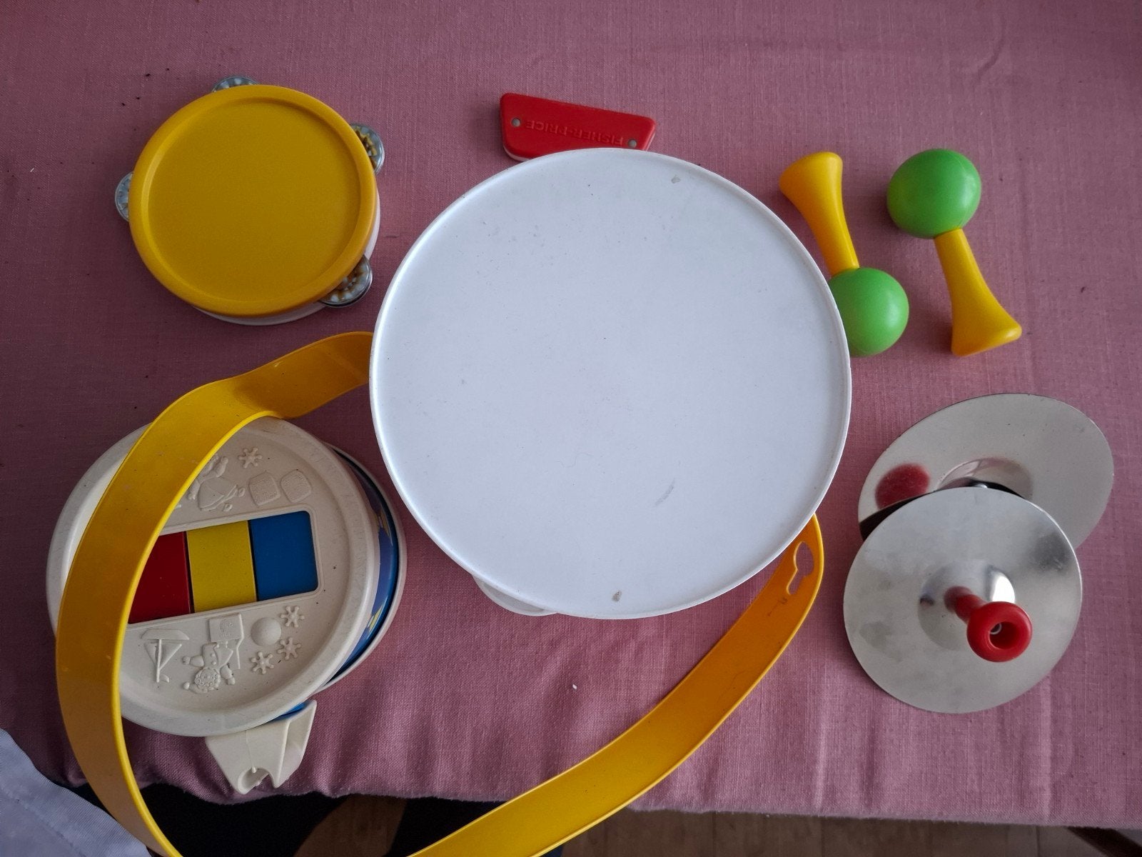 vintage muziekset van fisher price, Ophalen