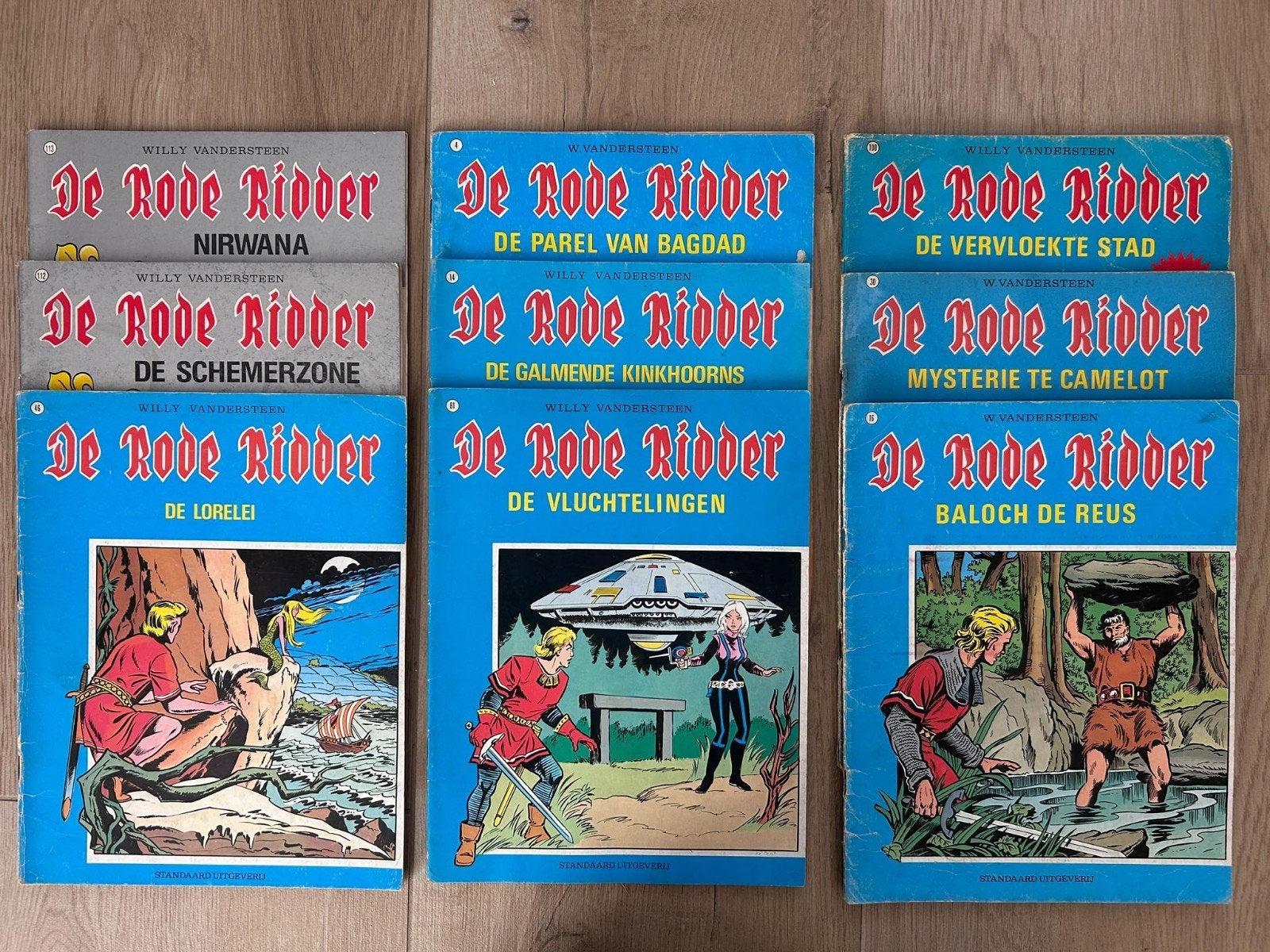 Strips De Rode Ridder, Ophalen of Verzenden