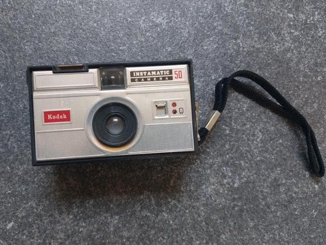 Kodak instamatic 50 - Vintage film camera, Ophalen of Verzenden, Gebruikt, Compact, Kodak
