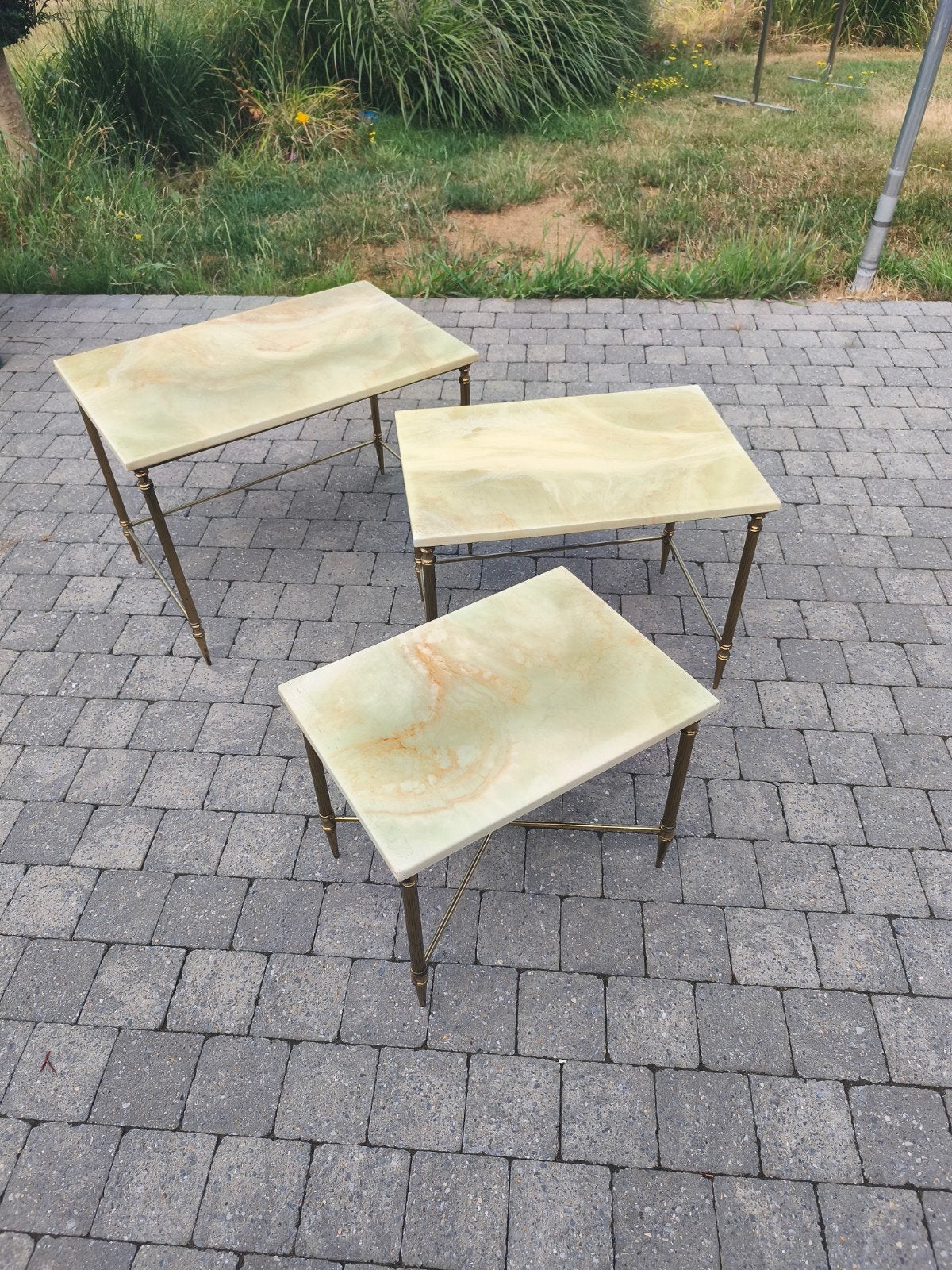 Set van 3 nesttafels uit de jaren 60-70 gratis verzending, Ophalen