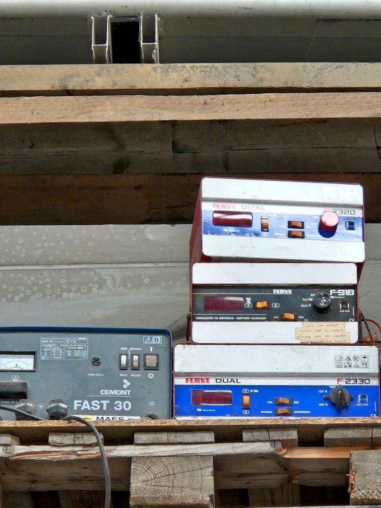 Batterijladers 4 stuks, Ophalen