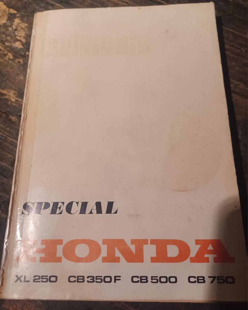 Livre spécial Honda XL250 CB350F CB500 CB750, Enlèvement ou Envoi