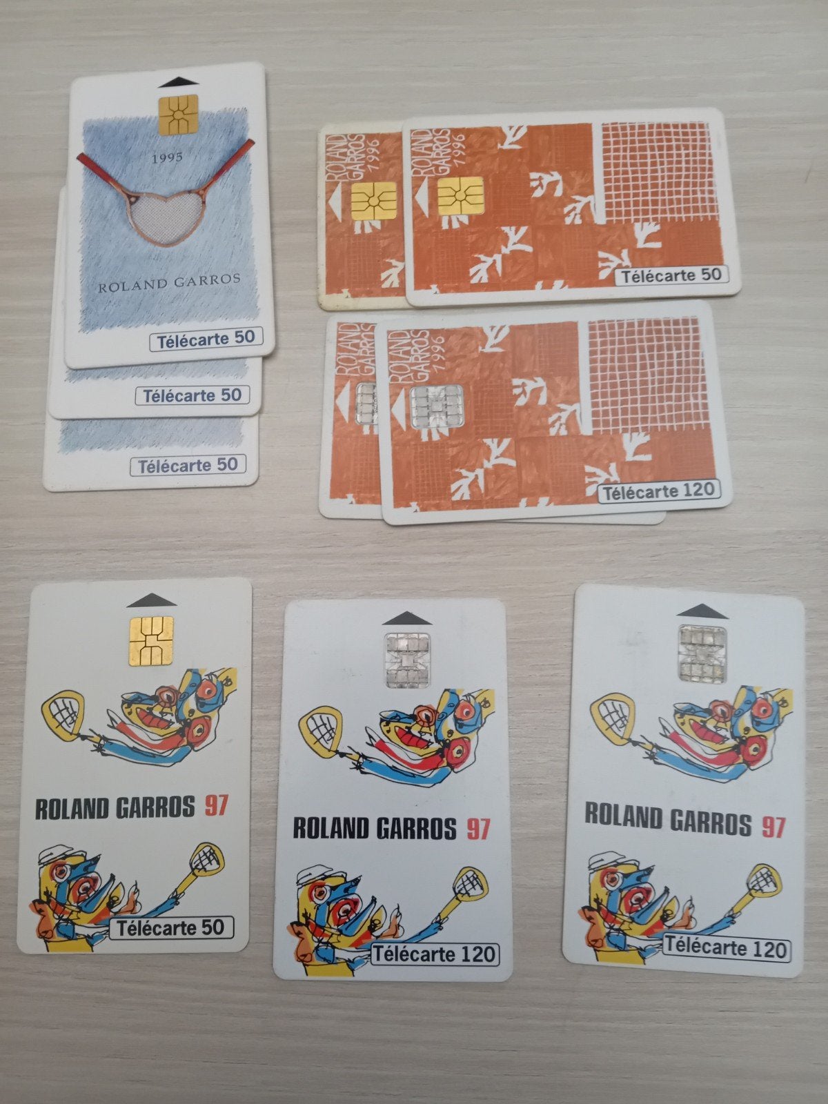 telefoonkaarten Roland garros, Verzamelen, Verzenden