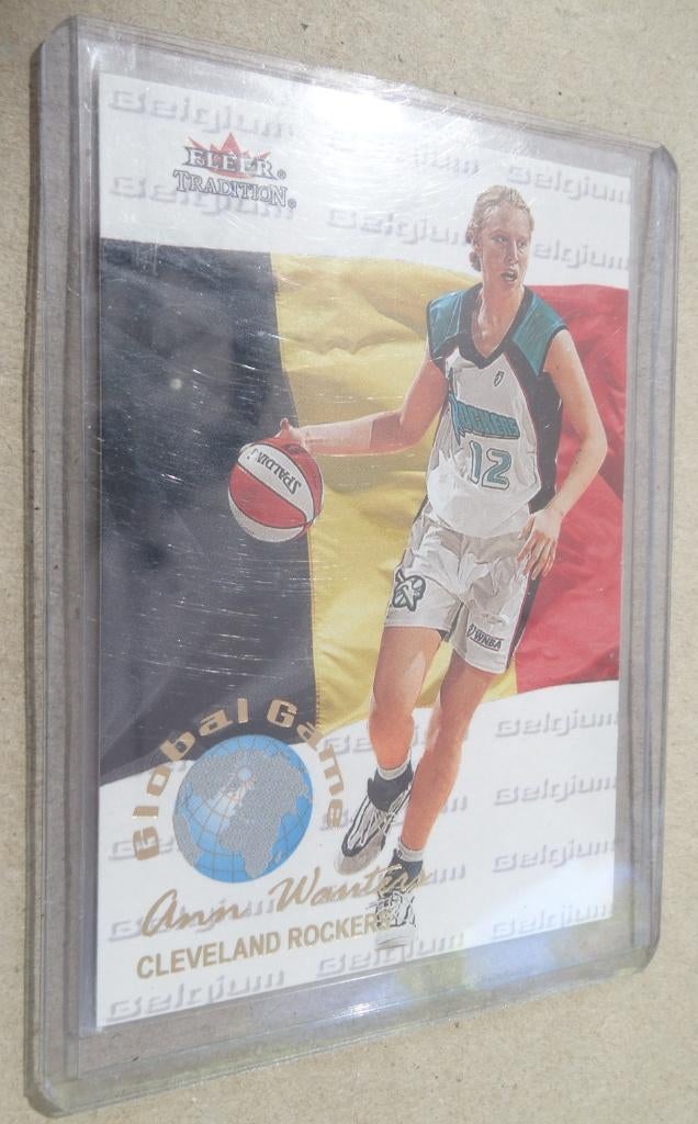 Jeu mondial Ann Wauters Fleer/Skybox 2001 - 15 ou 20 Go, Sports & Fitness, Basket, Envoi, Neuf, Autres types