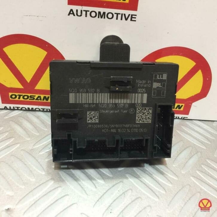 audi a3 8v vw golf 7 deur portier module rechts 5q0959592b, Auto-onderdelen, Gebruikt, AUDI AG, Auto-Union-Strasse 1
85045  Ingolstadt, DE