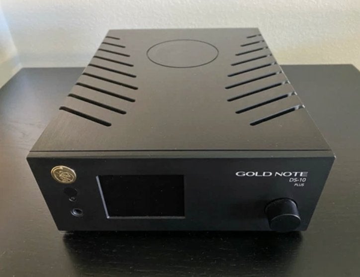 Gold Note DS-10 Plus netwerkstreamer DAC zwart, Ophalen of Verzenden, Gebruikt