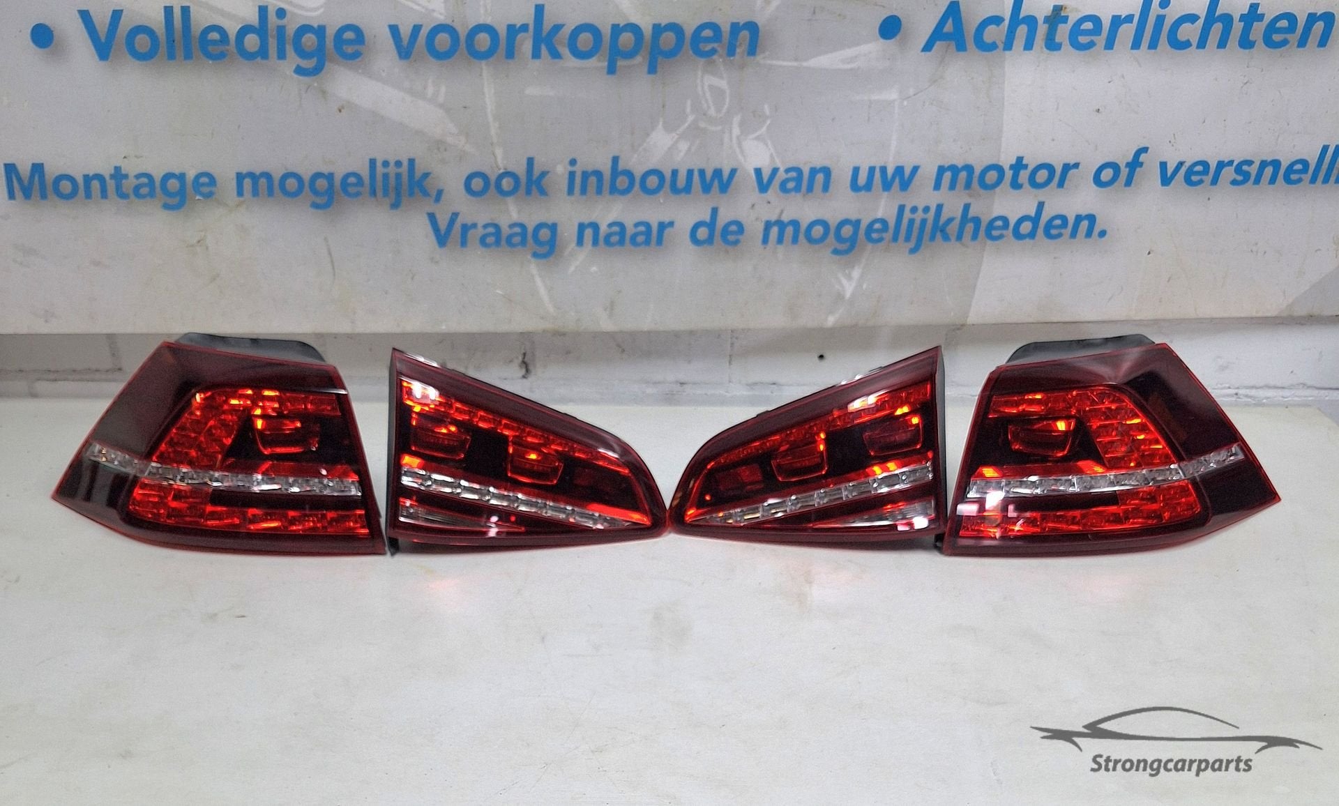 Led achterlicht set VW Golf VII 7 Origineel links en rechts, Auto-onderdelen, Gebruikt, -, Volkswagen, -