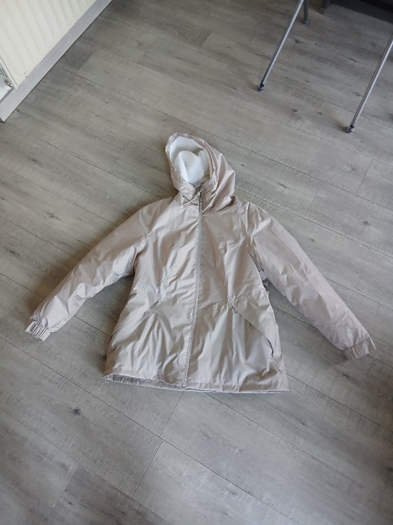 winterjas dames, Kleding | Dames, Beige, Zo goed als nieuw, Quechua, Ophalen