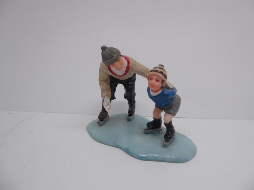 Luville | Objet : patinage sur glace 601585, Divers, Noël, Enlèvement ou Envoi, Comme neuf