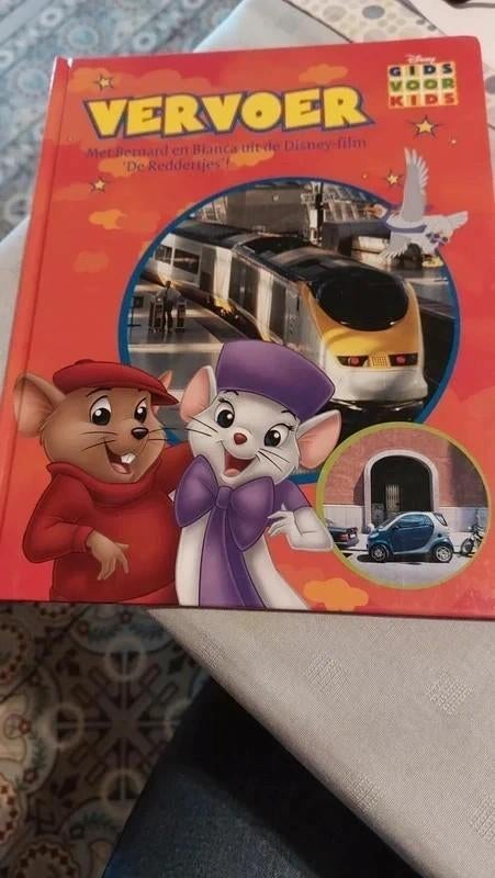 "Vervoer" uit de Disney-reeks Gids voor Kids., Livres, Livres pour enfants | Jeunesse | 10 à 12 ans, Comme neuf, Fiction, Enlèvement ou Envoi