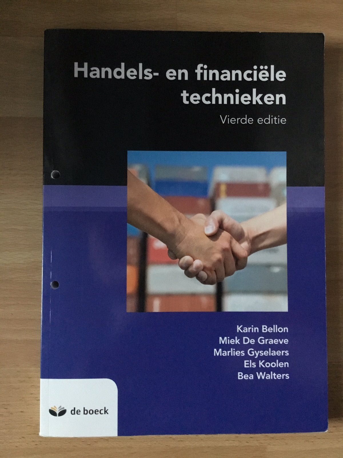 Handels- en financiële technieken boek, Boeken, Studieboeken en Cursussen, Ophalen, Hoger Onderwijs