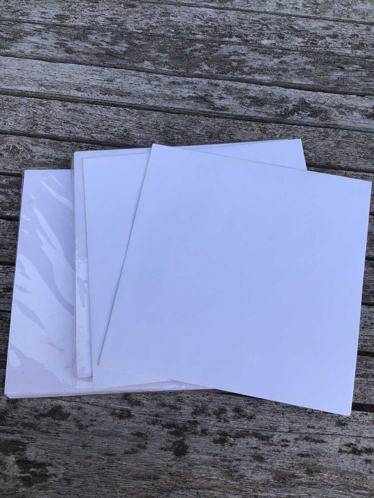 Vierkante enveloppen, Ophalen of Verzenden, Zo goed als nieuw