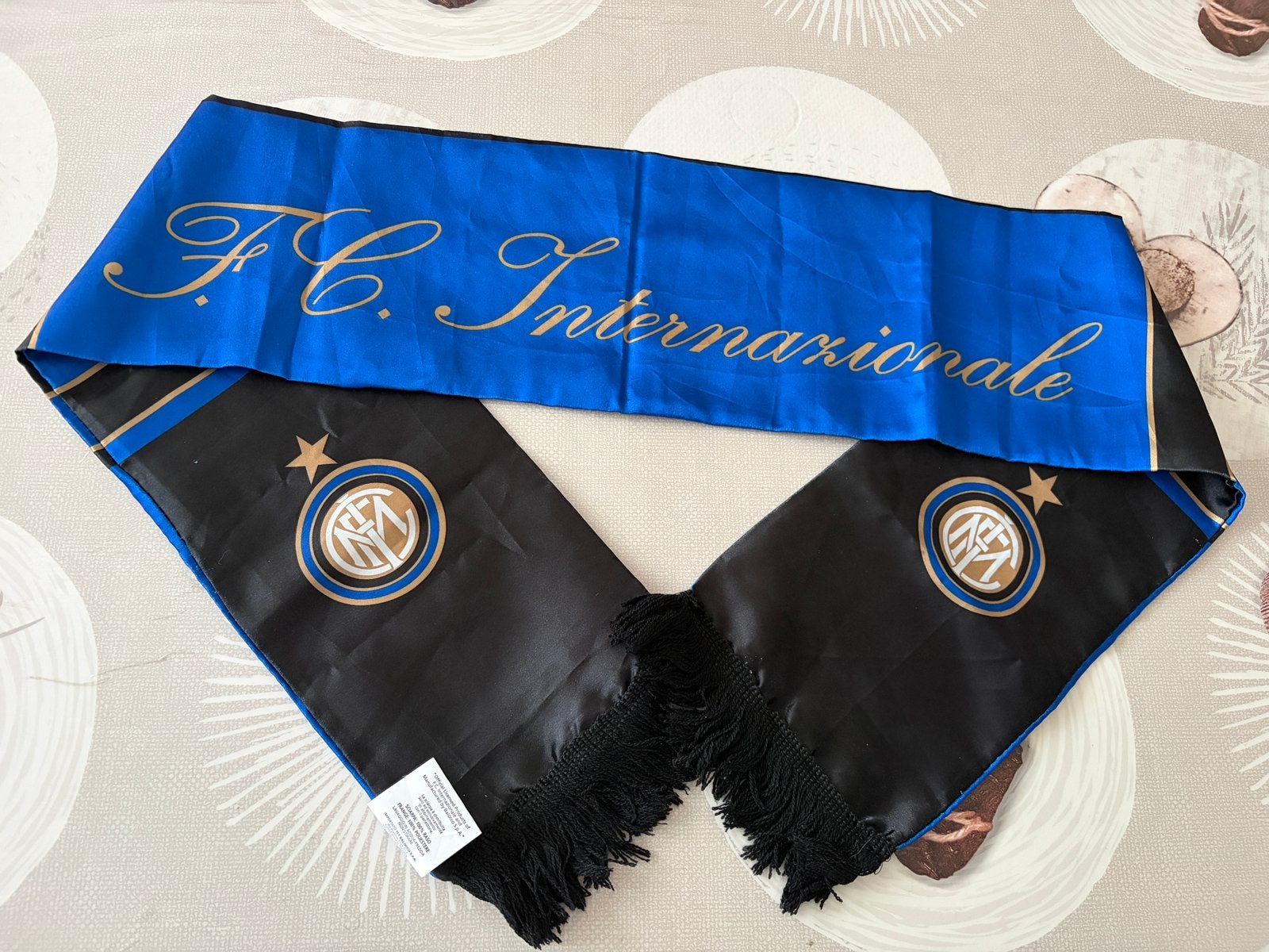 Écharpe supporter Inter Milan F.C. Internazionale Officiel, Enlèvement ou Envoi, Comme neuf