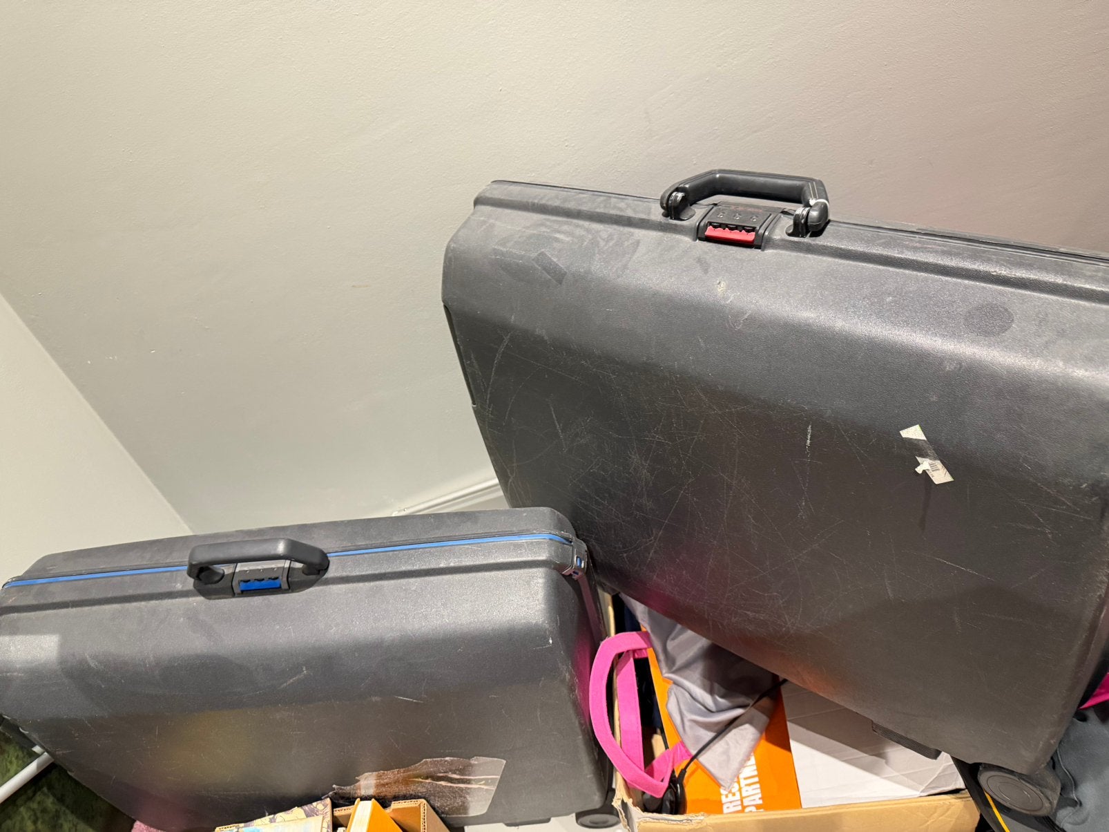 2 valiezen samsonite, Handtassen en Accessoires, Koffers, Ophalen, Gebruikt, Slot