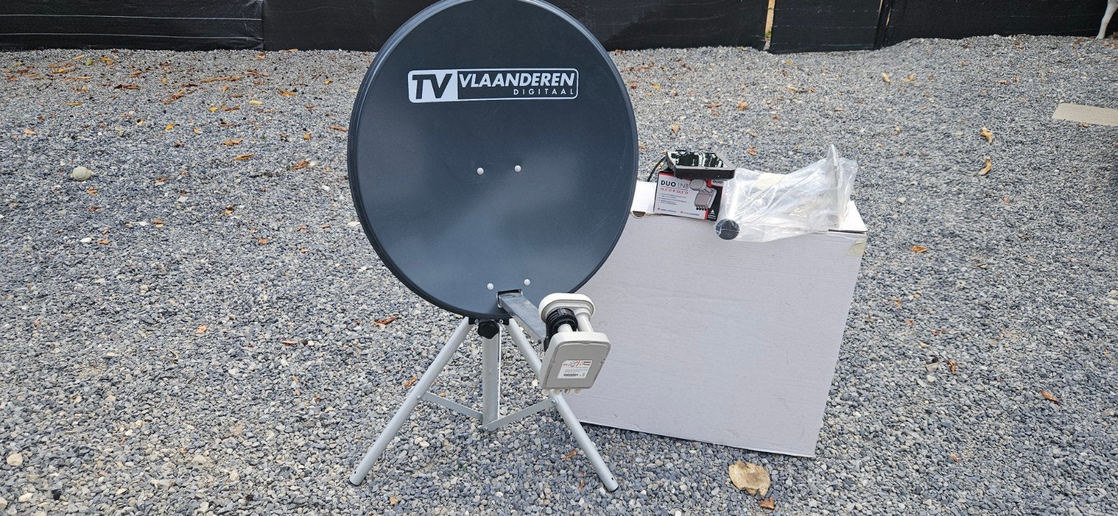 schotel antenne, Enlèvement