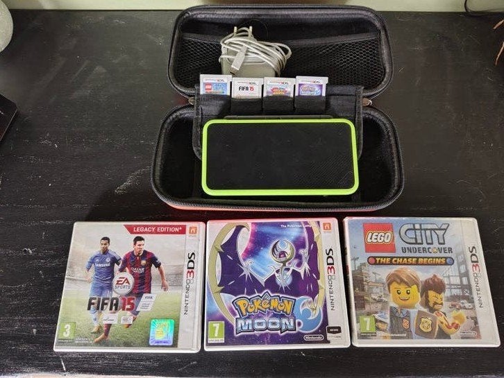 Nintendo 2ds XL met games, Consoles de jeu & Jeux vidéo, Consoles de jeu | Nintendo 2DS & 3DS, Enlèvement ou Envoi, 2DS, Avec jeux