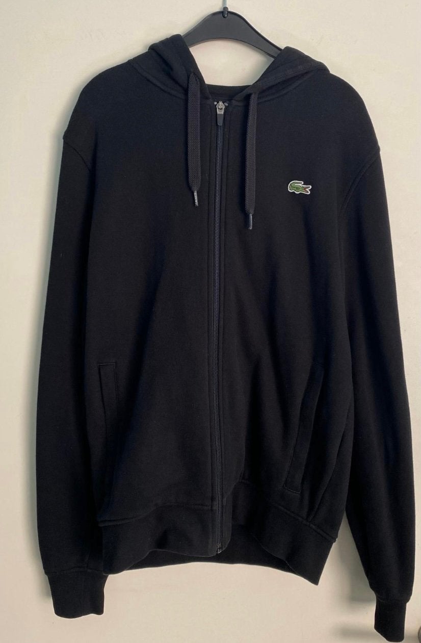 Gilets Lacoste, Enlèvement ou Envoi, Comme neuf, Taille 46 (S) ou plus petite, Noir
