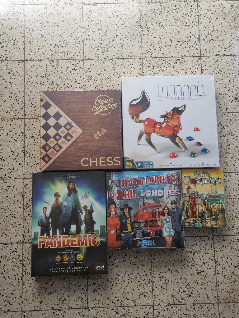 Jeux de société (lot), Hobby & Loisirs créatifs, 1 ou 2 joueurs, Enlèvement ou Envoi, Neuf, Autre