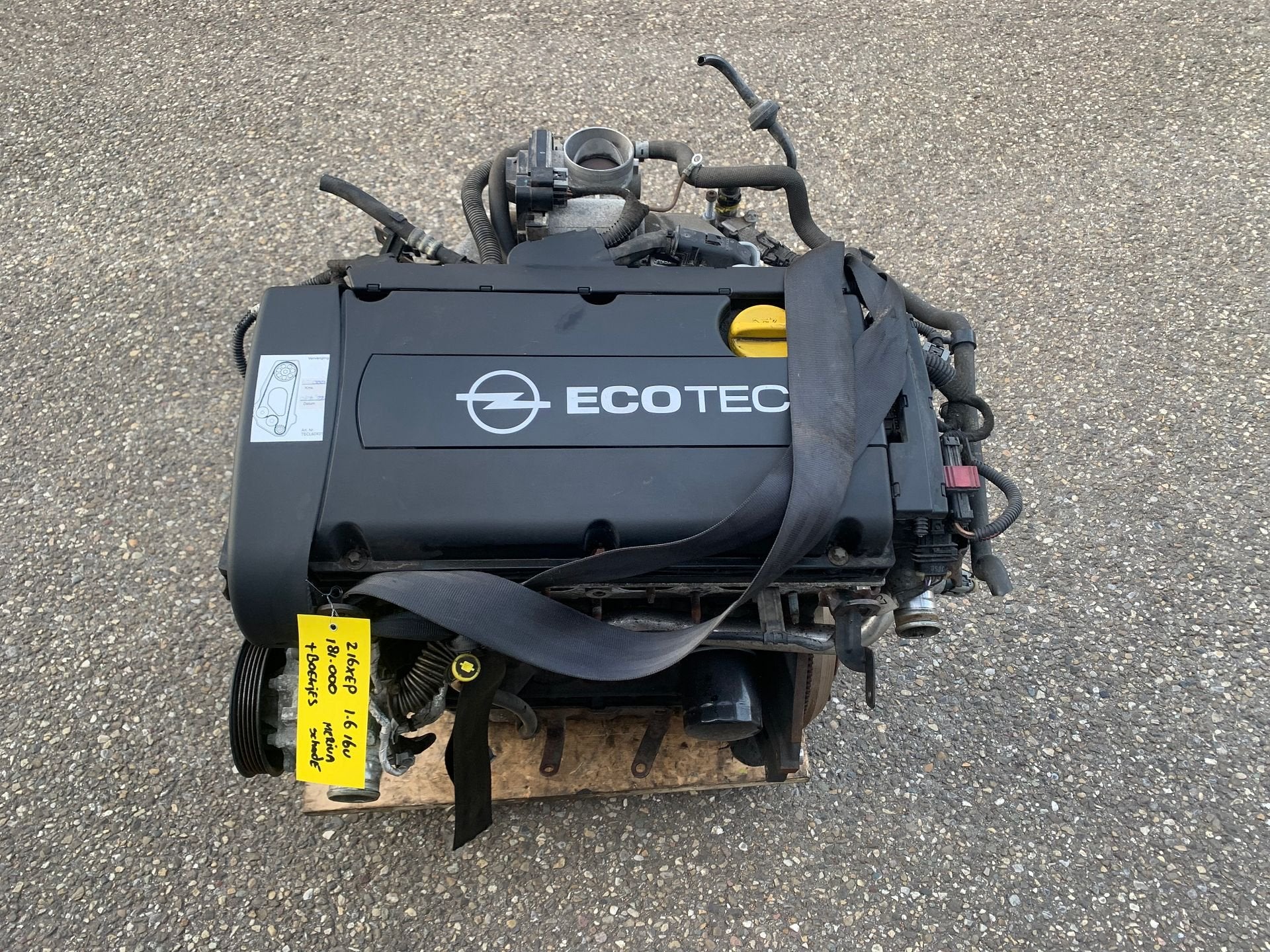 motor opel 1.6 Z16XEP astra H / zafira B / meriva 168.000 km, Gebruikt, -, -, Opel