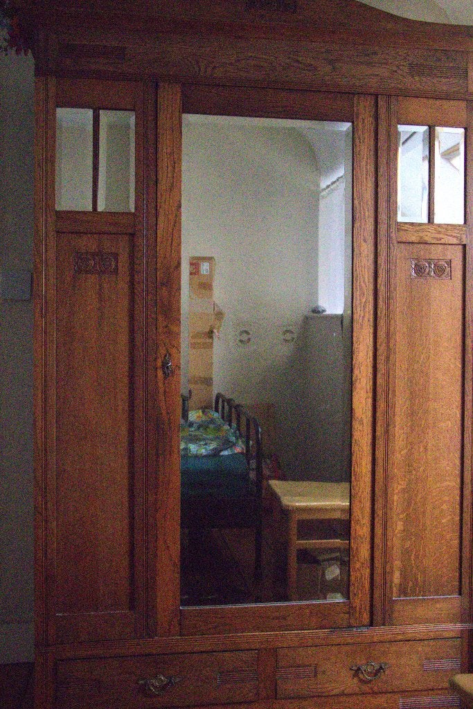 Belle armoire jugendstil/art déco, Enlèvement