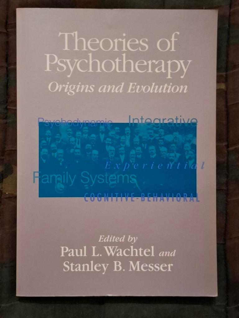 Theories of psychotherapy, Boeken, Ophalen of Verzenden