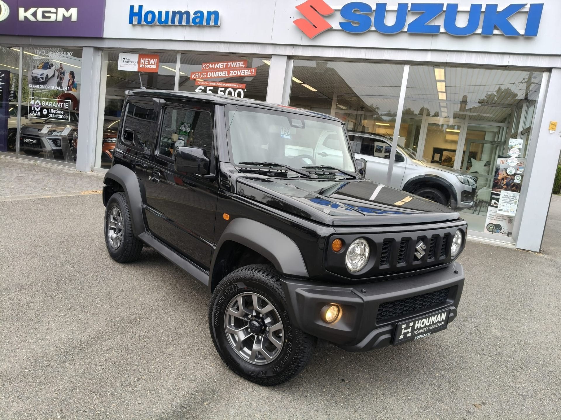 Suzuki Jimny Suzuki Jimny GLX 1.5 MT Allgrip (bj 2019), Auto's, Gebruikt, Overige kleuren, 1165 kg, Leder en Stof