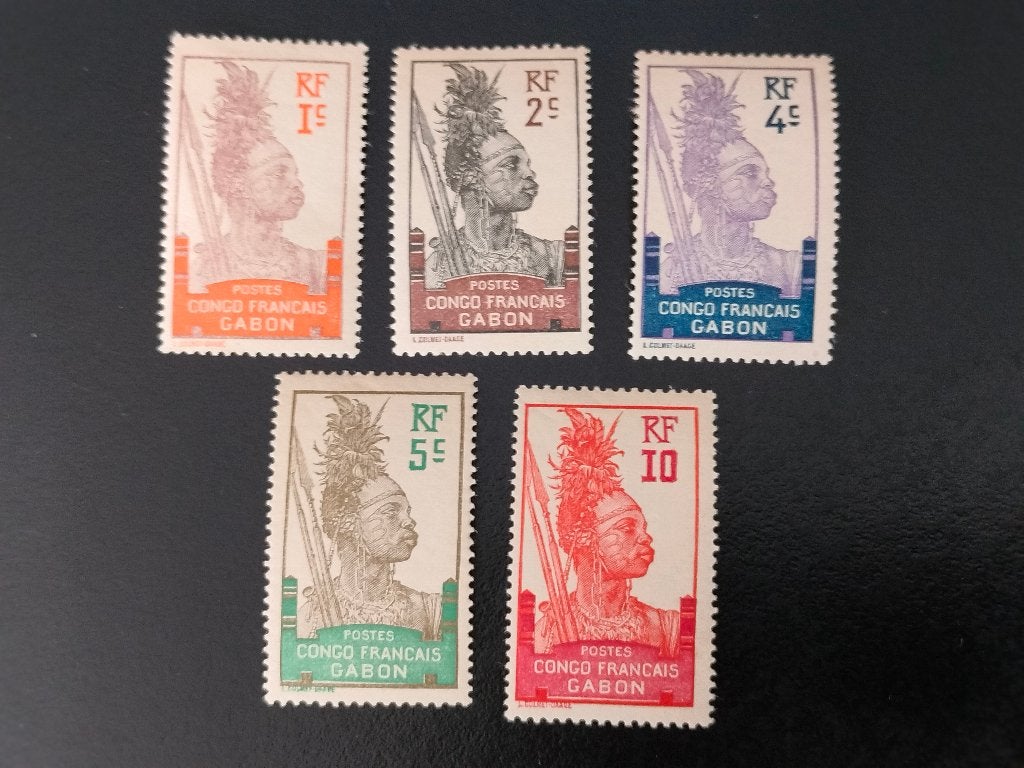 Gabon 1910 - "CONGO FRANCAIS GABON" *, Verzenden, Overige landen, Postfris