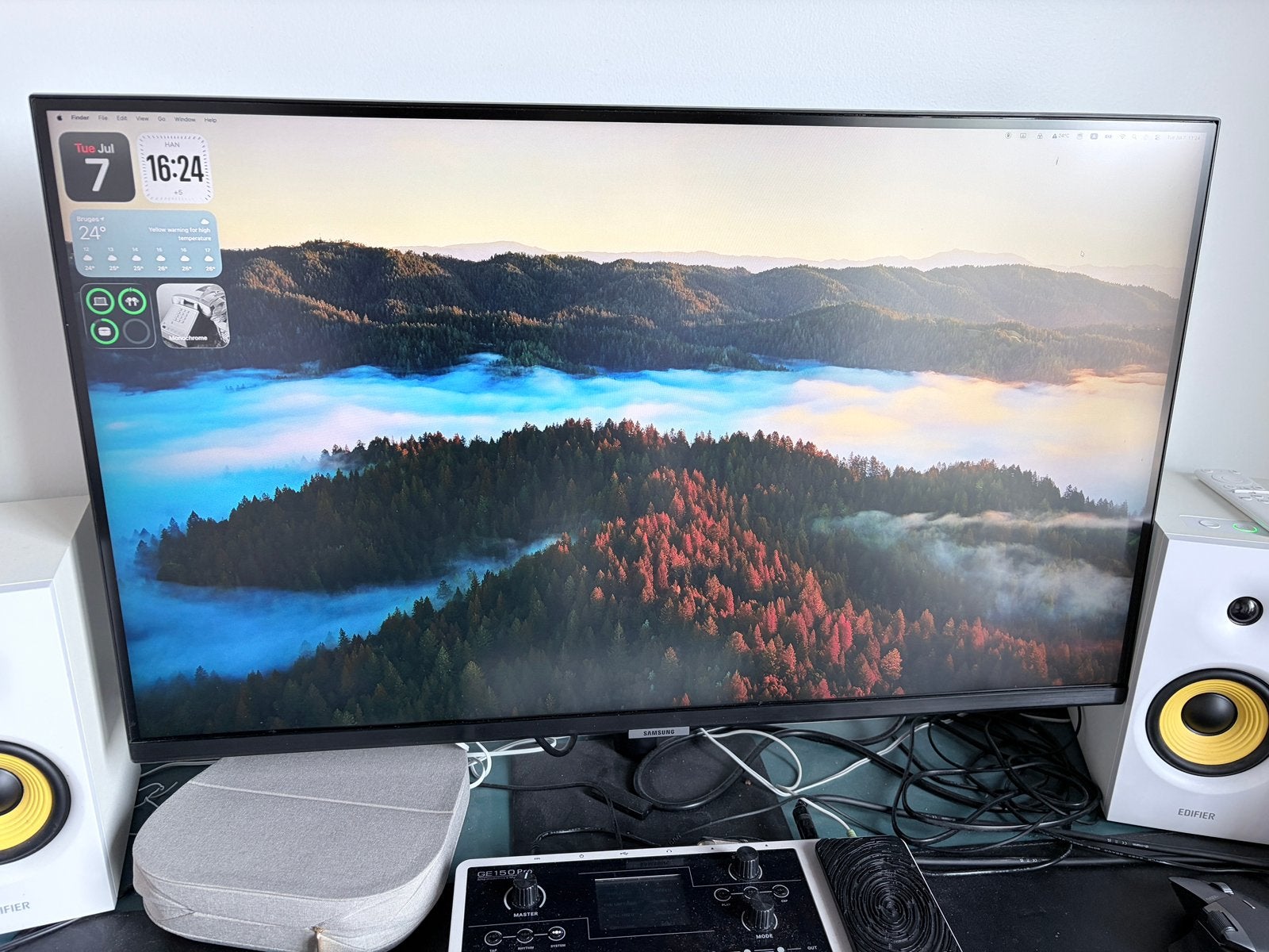 Samsung M7 32inch Smart Monitor, TV, Hi-fi & Vidéo, Télévisions, Enlèvement ou Envoi, Utilisé, 4k (UHD), Samsung