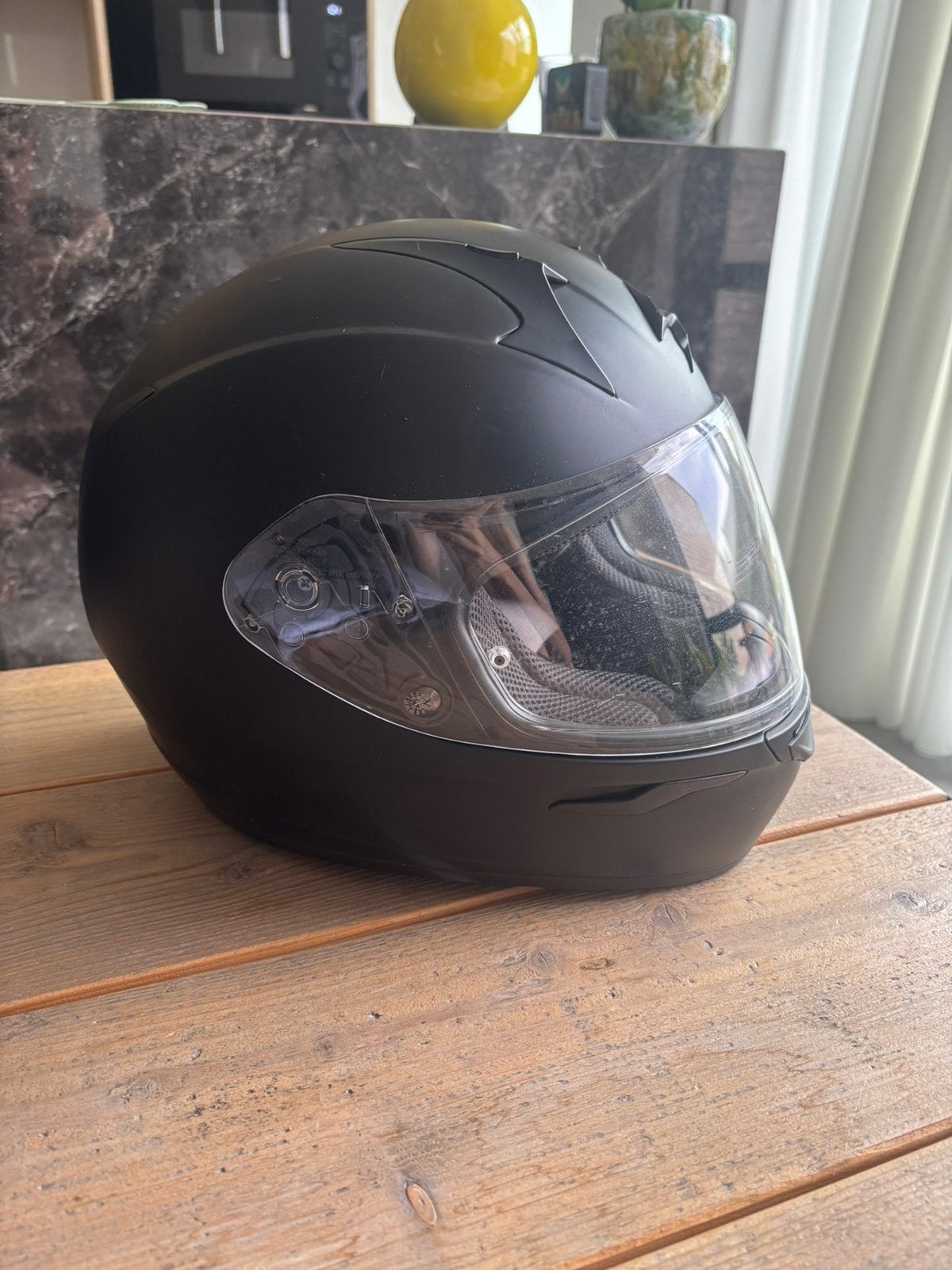 Brommerhelm, Fietsen en Brommers, Ophalen of Verzenden, Zo goed als nieuw, Medium