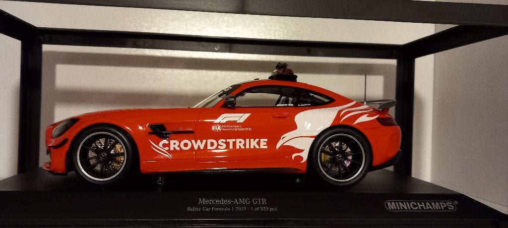 1/18 Mercedes AMG GT-R safety Car F1 2021 Minichamps, Hobby en Vrije tijd, Modelauto's | 1:18, Ophalen of Verzenden, Nieuw, Auto