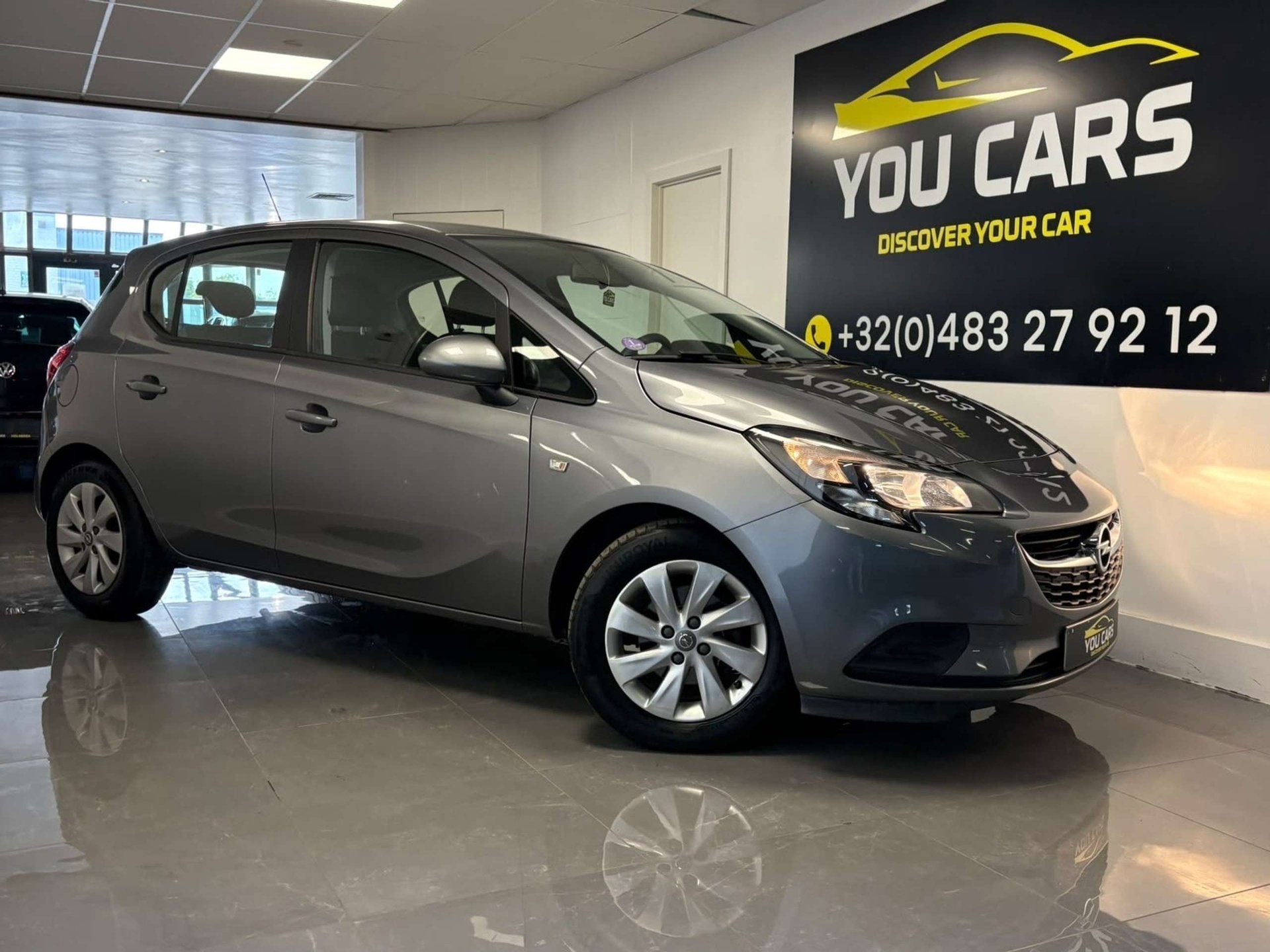 Opel Corsa 1.2i Enjoy 1 Jaar Garantie, Autos, Argent ou Gris, Achat, Euro 6, Entreprise