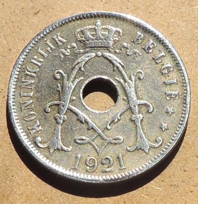 1921 25 centimen NL, Envoi, Métal, Monnaie en vrac