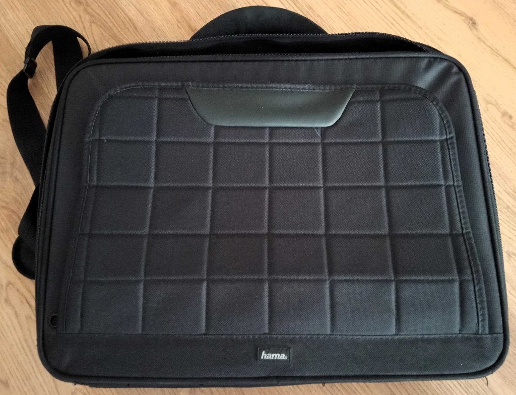 Laptoptas 17"inch scherm, Computers en Software, Ophalen, Gebruikt, Handvat, Aktetas