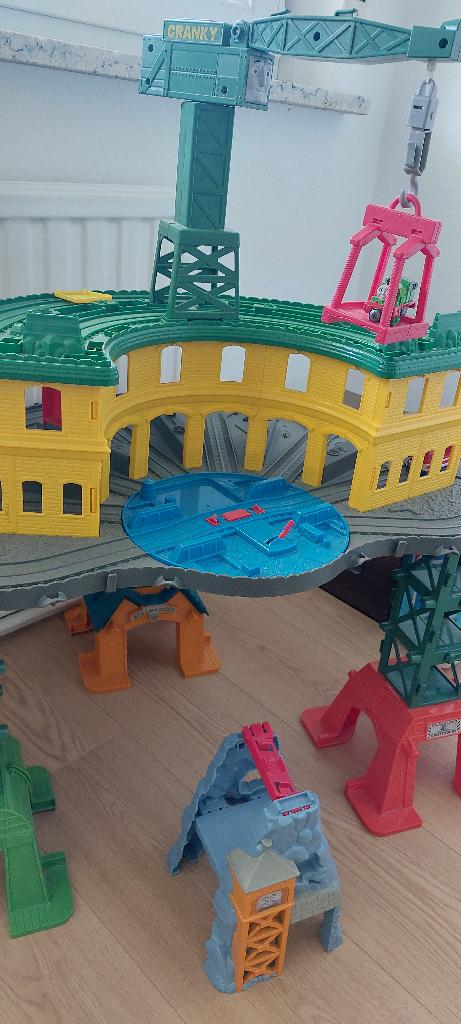 Gare pour trains Thomas, Enlèvement, Utilisé