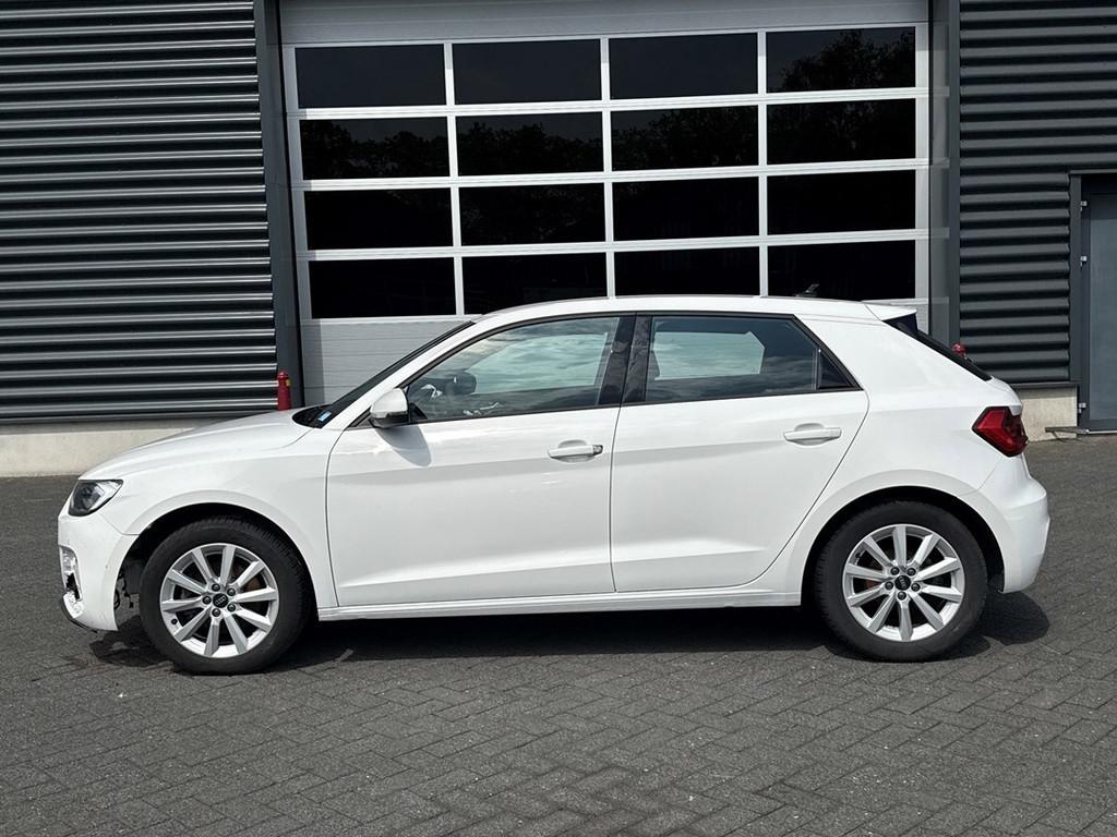 Audi A1 SPORTBACK 30 TFSI Pro S-Line, Camera, Navigatie, PDC, Auto's, Euro 6, 116 pk, Leder en Stof, Wit