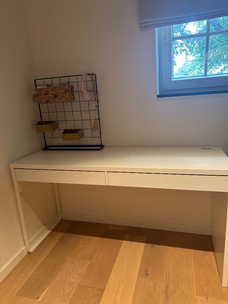 Bureau IKEA, Ophalen, Gebruikt, IKEA, Wit