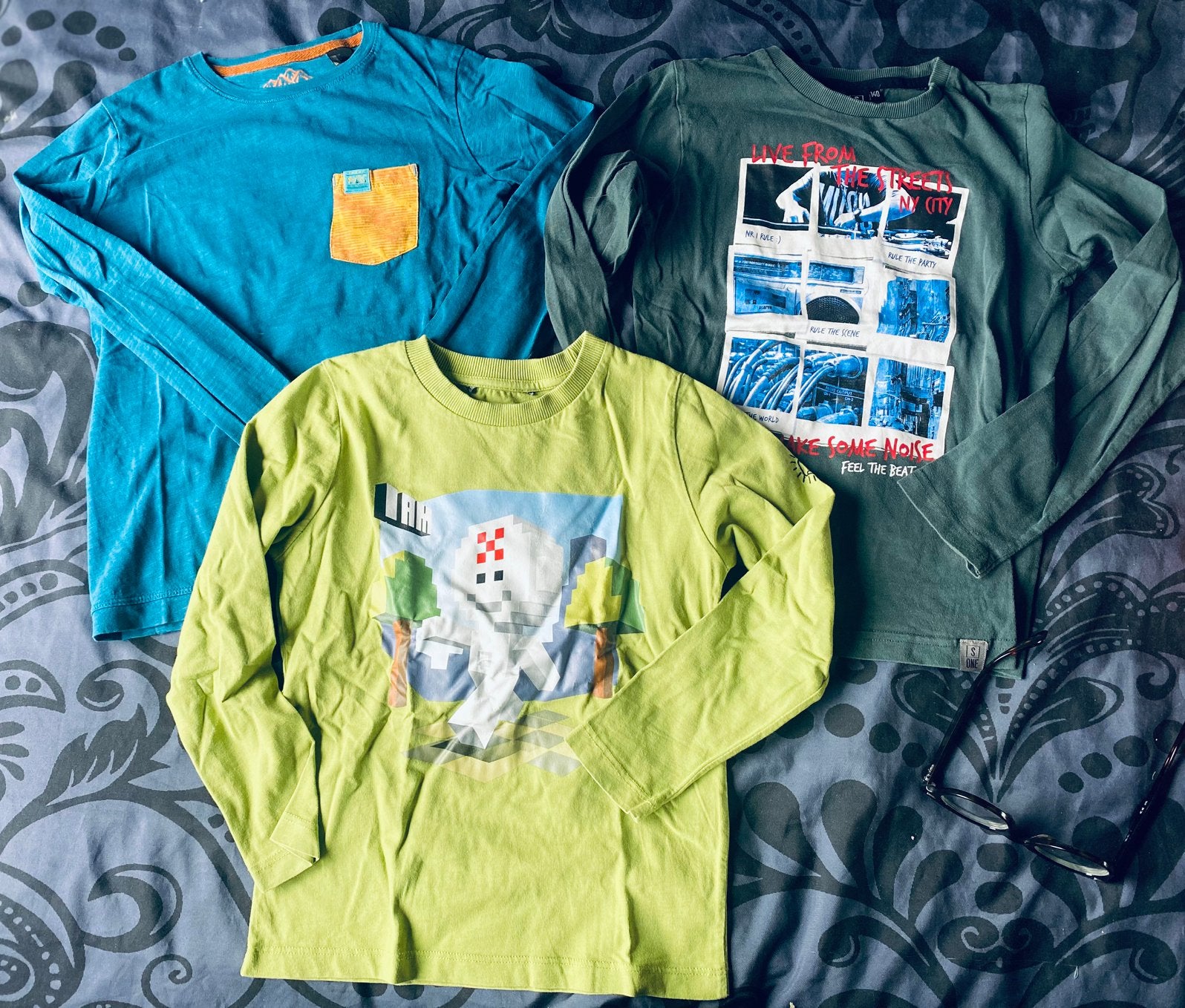 Longsleeves maat 140, Ophalen of Verzenden, Gebruikt, Maat 140