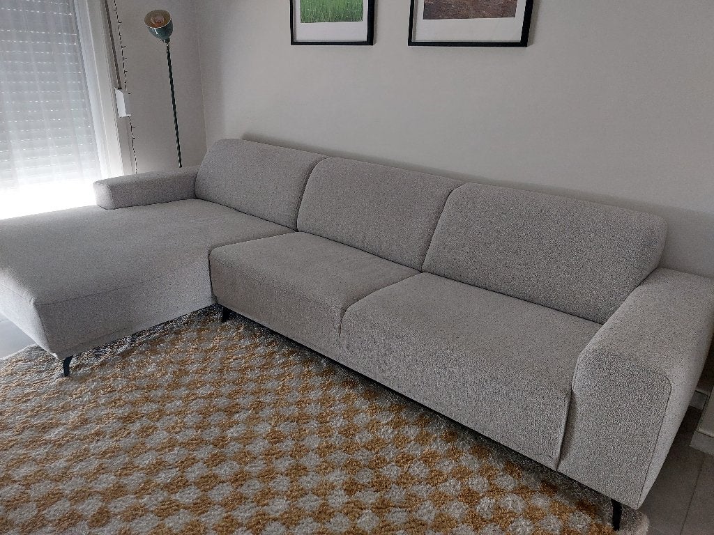Zetel (hoekzetel) in goede staat, Ophalen, Hoekbank, 75 tot 100 cm, Zo goed als nieuw