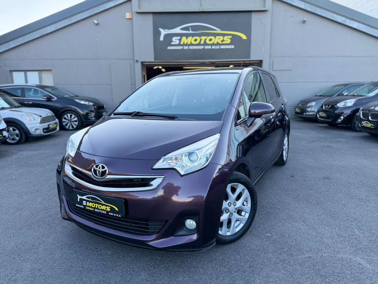 Toyota Verso-S 1.33 VVT-i | Camera | Cruise | GARANTIE |, Autos, Euro 5, Achat, Entreprise, Boîte manuelle