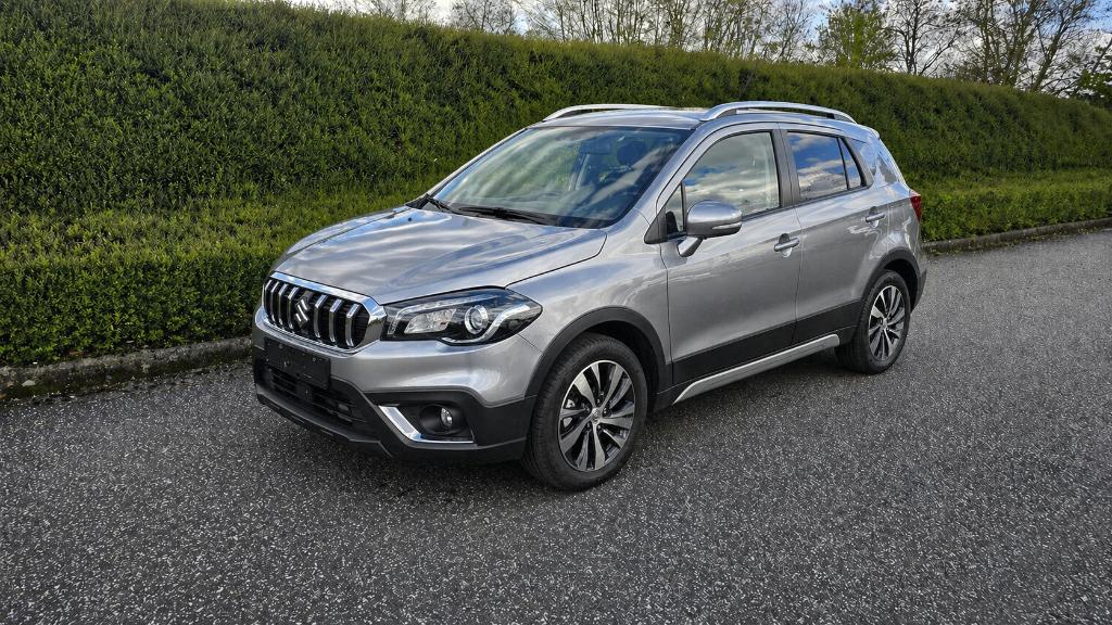 Suzuki S Cross 1.4 autom. AWD GLX leder int, panoram, trekh., Auto's, Suzuki, Bedrijf, Te koop, S-Cross, Achteruitrijcamera, Apple Carplay