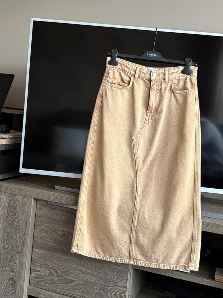 Jeans rok only, Ophalen, Beige, Zo goed als nieuw, Maat 36 (S)